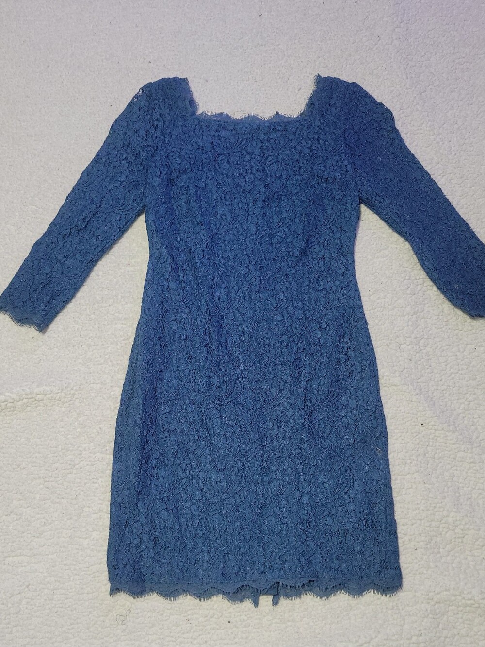 Adrianna Papell Navy Blue Off-Shoulder Textured Knit Sweater